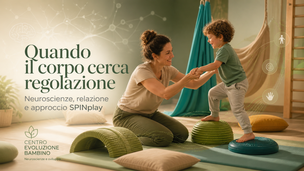 aiutare il bambino sempre in movimento con approccio relazionale e sensoriale